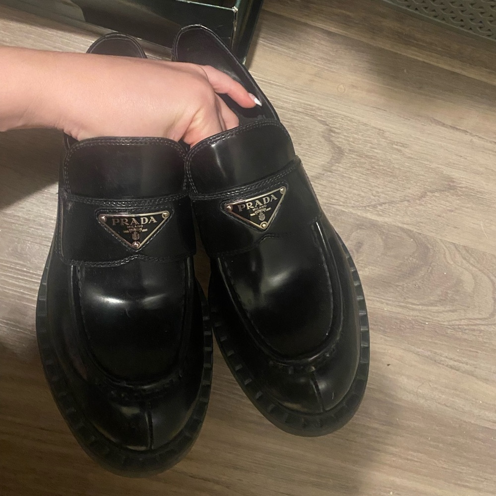Perfect Prada loafers!
